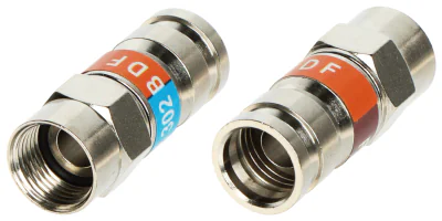 Mufă F dreaptă de compresie MASTER F/ZAC-TRISET-302-DCA+B2CA+FCA/MSR