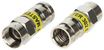 Mufă F dreaptă de compresie MASTER F/ZAC-TRISET-302-ECA/MSR