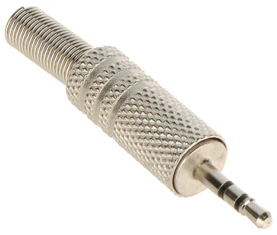 Mufă Jack 2,5 mm dreaptă JACK-W/2.5/S/MET