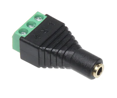 Mufă Jack mamă DELTA PLUG JACK-G/S, 3,5 mm