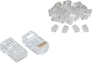 GEMBIRD Mufa RJ45 neecranata - set 50 buc.