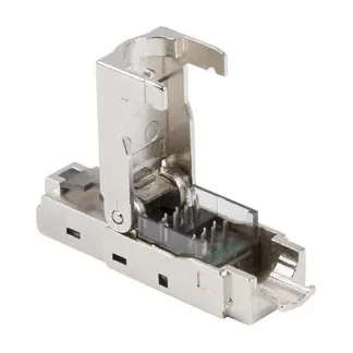 Mufă RJ45 Lanberg Cat.6A FTP, 8P8C, tool-less, ecranată F/UTP