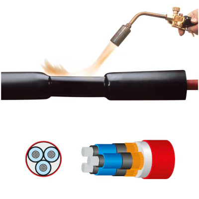 Mufă termocontractibilă cu trei fire RayTech GHVE 15/300-ARM, 7,2-17,5 kV, 70-300 mm²