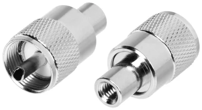 Mufă UHF (UC1) DELTA CCTV UHF(UC1)-W/SKR-H-155, pentru cablu H-155