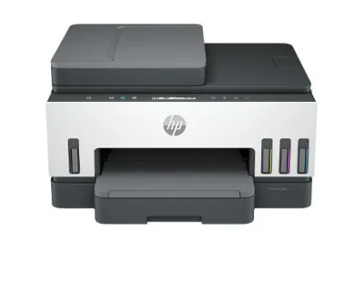 Multifunctional inkjet color HP Smart Tank 750 All-in-One, Format A4, Functii:Imprimare, scanare, copiere, viteza printare: 23ppm mono, 22ppm color,FPO. 14sec., Duplex, Volum lunar recomandat: 400-800 pagini, max. 5000pagini, rezolutie: 4800 x 1200 d