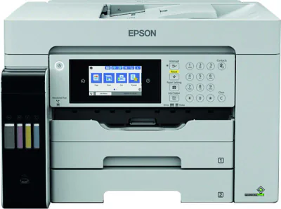 Multifunctional inkjet Epson M15180, Mono, Format A3, DURABrite™ ET, Functii: Imprimare, Scanare, Copiere, Viteza imprimare: 25ppm, Rezolutie: 4.800 x 1.200 DPI, Duplex, Duplex scanare, Viteza scanare: 26 IPM, Rezolutie scanare: 1.200 DPI, Formate ie