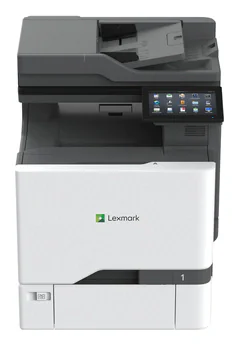 Multifunctional laser color Lexmark CX730de,A4, Imprimare/Copiere/Scanare, Grup de lucru mediu spre mare,Ecran tactil color Lexmark e-Task de 7 inchi (17,8 cm),Alimentator multifuncțional de 100 de coli, Unitate duplex integrată, Tavă de ieșire de 30