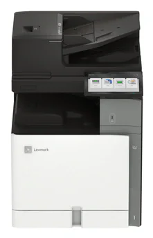 Multifunctional laser color Lexmark CX961se Copiere color/Imprimare color/Scanare color/Fax color/Trusted Platform Module, Dimensiune;A3, Ecran tactil color Lexmark din clasa e-Task de 10 inchi (25 cm), Viteza imprimare si copiere pana la 35 ppm, Rez