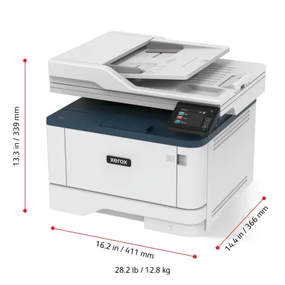 Multifunctional laser mono Xerox Workcentre B315V_DNI, (Tiparire, Copiere, Scanare, Fax),Dimensiune: A4, Viteza: 42 ppm letter/40 ppm A4 Rezolutie: 600X600 dpi, Procesor: 1 Ghz, Memorie: 512mb, Alimentare cu hartie standard: 250 coli, DADF, Limbaje d