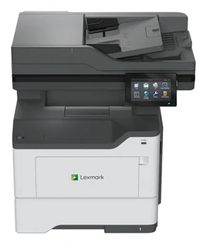 Multifunctional laser monocrom Lexmark MX532adwe, A4,  Imprimare/Scanare/Copiere/fax analog,Grup de lucru mediu, Ecran tactil color Lexmark e-Task de 4,3 inchi (10,9 cm), Alimentator multifuncțional de 100 de coli, Tavă de ieșire de 250 de coli, Unit