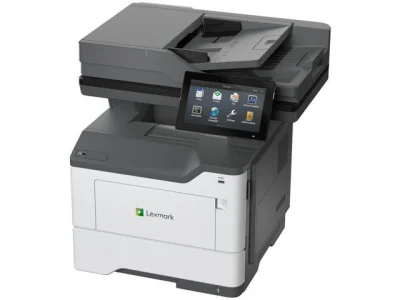 Multifunctional laser monocrom Lexmark MX632adwe, A4, Imprimare/Scanare/Copiere/fax analog,Grup de lucru mediu, Lexmark e-Task Ecran  tactil color de 7 inci (17,8 cm),Alimentator multifuncțional de 100 de coli, Tavă de ieșire de 250 de coli, Unitate 