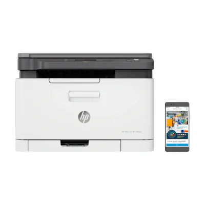 Multifuncțională Laser HP Color Laser 178nw, imprimare color, Wi-Fi, LAN, 18 ppm, Grey, White