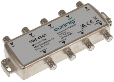 Multiplexor SWE/40-01, 4 intrări SAT, 1 intrare TV