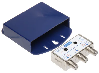 Multiplexor TELMOR ZWR-210DC, FM / VHF 5-230 MHz + DC, 75 Ω