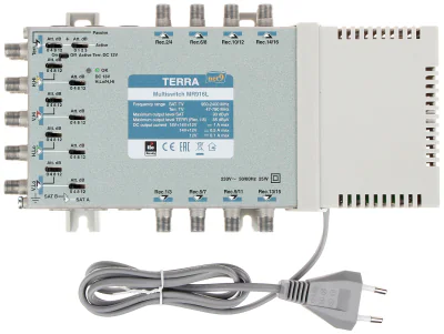 Multiswitch TERRA MR-916L, 9 intrări / 16 ieșiri