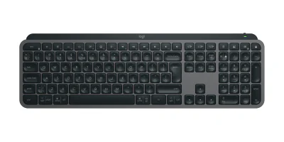 LOGITECH MX Keys Combo for Business Keyboard and mouse set backlit wireless Bluetooth LE QWERTY US International graphite (US)