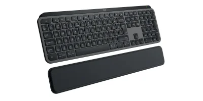 LOGITECH MX Keys S - GRAPHITE - (US) INTL - BT - N/A - INTNL-973 - PLUS PALMREST
