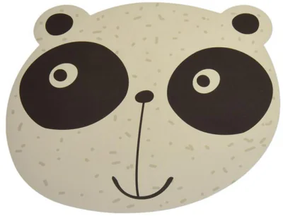 Napron Panda,40x40 cm