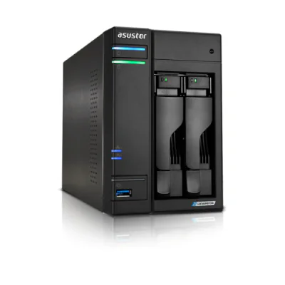 ASUSTOR NAS 2-BAY LOCKERSTOR 2 GEN 2 CELERON N5105 4C 2.0GHZ/4GB/2.5GBE/USB 3Y WTY