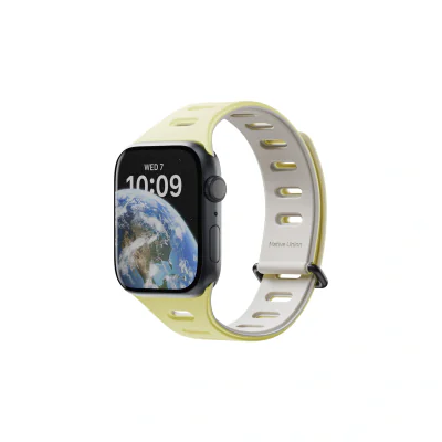 Native Union Active Watch Band For Apple Watch 38/40/41mm - Lemon/ Sandstone
