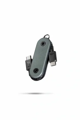 Native Union Pocket USB-C to USB-C Cable - Slate Green