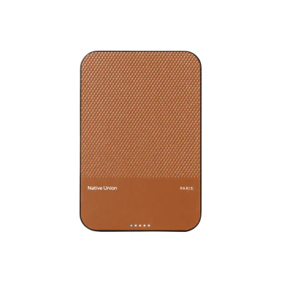 Native Union (Re)Classic Power Bank 5000Mah Qi2 - Tan
