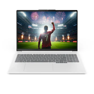 Laptop Lenovo IdeaPad Pro 5 16IPH11 Copilot+ PC, Intel Core Ultra X9 388H, 16 inch OLED, 32GB RAM, 1TB SSD, Intel Arc B390, Fără OS, Glacier White