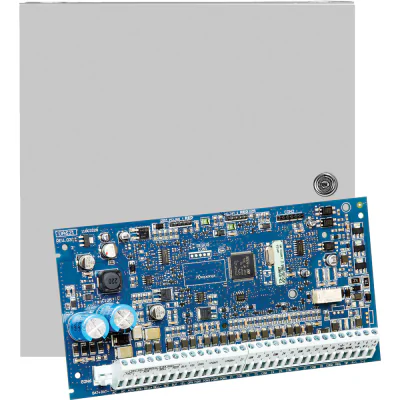 NEO-HS2064NK - Centrala 8 zone, extensibila la 64 zone cablate sau radio, 8 partitii, memorie 500 evenimente, 95 utilizatori, accepta 8 tastaturi si zone d