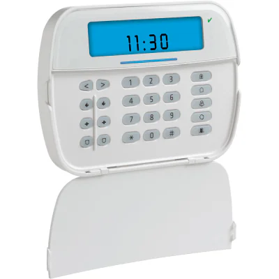 NEO-HS2ICNRF8 - Tastatură LCD ICON pentru centrale de alarmă hibride DSC NEO cu simboluri, transceiver PowerG încorporat (868MHz bidirectional, rază lungă d