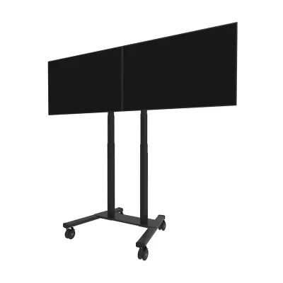 Neomounts ADM-875BL2 Dual screen adapter 42-65", 100 x 200,100 x 100,100 x 150,120 x 120,200 x 100,200 x 200,200 x 300,200 x 400,300 x 100,300 x..., 106.7 cm (42"), 165.1 cm (65"), 40 kg, 0 - 10 mm, Black