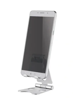 Neomounts DS10-160SL1 Phone stand up to 7" - foldable - universal, Mobile phone/Smartphone, Passive holder, Desk, Indoor, Silver