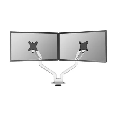 Neomounts DS70S-950WH2 Monitor arm 17-35" - gas spring - Topfix - 180°-stop, Clamp/Grommet, 18 kg, 43.2 cm (17"), 88.9 cm (35"), 100 x 100 mm, White