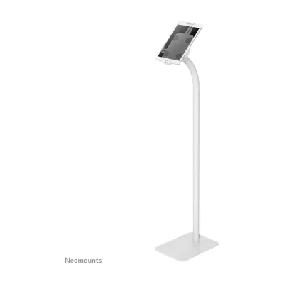 Neomounts FL15-625WH1 Tablet floor stand 7.9-11" - lockable - universal, White, 27.9 cm (11"), 20.1 cm (7.9"), Steel, -110 - 20°, 360°