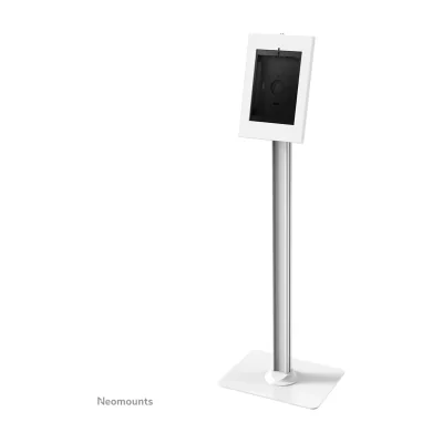 Neomounts FL15-650WH1 Tablet floor stand 9.7-11" - lockable, White, 27.9 cm (11"), 24.6 cm (9.7"), Steel, 0 - 75°, 90°