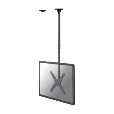 Neomounts FPMA-C340BLACK Monitor/TV mount ceiling 32-75" - h 106-156 cm, 100 x 100 mm, 400 x 400 mm, -25 - 0°, -180 - 180°, 6°, Black