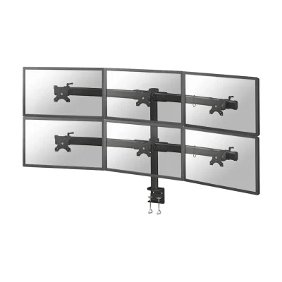 Neomounts FPMA-D700D6 Monitor arm 19-27", Clamp, 8 kg, 48.3 cm (19"), 68.6 cm (27"), 100 x 100 mm, Black