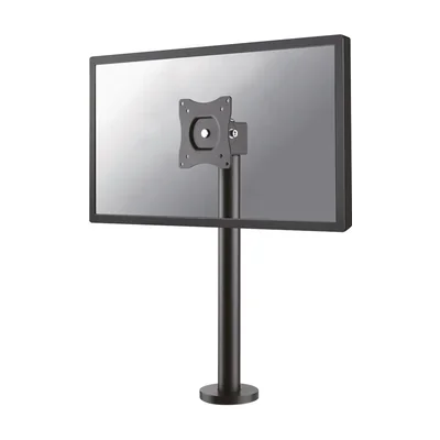 Neomounts NS-DPOS100BLACK Monitor stand 10-32" - bolt-down, Bolt-through, 15 kg, 25.4 cm (10"), 81.3 cm (32"), 100 x 100 mm, Black
