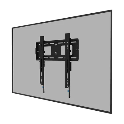 Neomounts WL30-750BL14 Heavy duty wall mount 42-75" - fixed - lockable - fast installation - TÜV, 106.7 cm (42"), 190.5 cm (75"), 100 x 100 mm, 400 x 400 mm, Steel, Black