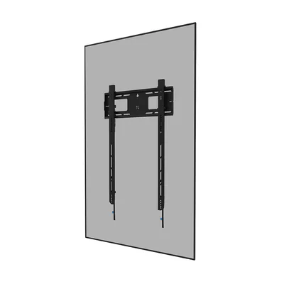 Neomounts WL30-750BL18P Heavy duty wall mount 50-98" - fixed - lockable - portrait - fast installation - TÜV, 127 cm (50"), 2.49 m (98"), 100 x 100 mm, 500 x 800 mm, Steel, Black