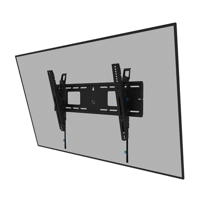 Neomounts WL35-750BL16 Heavy duty wall mount 42-86" - tilt - lockable - fast installation - TÜV, 2.18 m (86"), 100 x 100 mm, 600 x 400 mm, -15 - 15°, Steel, Black