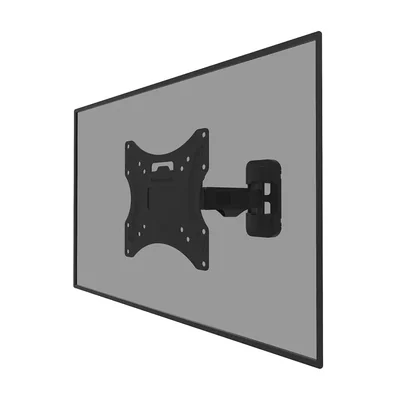 Neomounts WL40-540BL12 TV mount wall 32-55" - full motion - easy install, 100 x 100 mm, 200 x 200 mm, -2 - 12°, 0 - 30°, Steel, Black