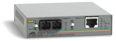 NET CONVERTER 100M FX-TX/SC MM AT-MC102XL-60 ALLIED