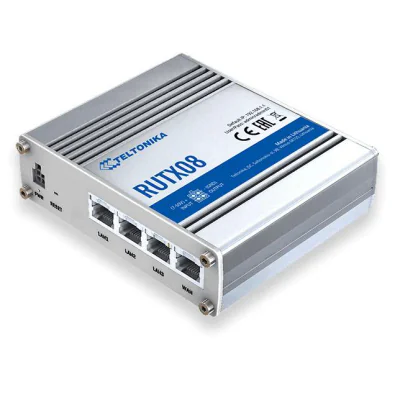 NET ROUTER 10/100/1000M 4PORT/RUTX08 TELTONIKA