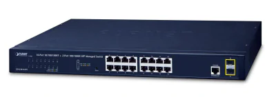 NET SWITCH 16PORT 1000M/GS-4210-16T2S PLANET