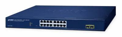 NET SWITCH 16PORT 1000M SFP/GS-2210-16T2S PLANET