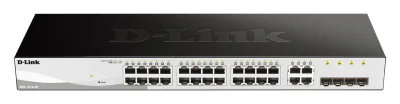 NET SWITCH 24PORT 10/100/1000/SFP DGS-1210-28/E D-LINK