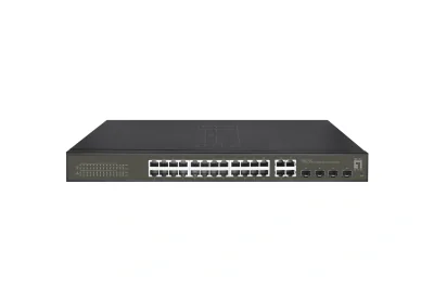 NET SWITCH 28PORT 24POE 1000M/GES-2128P LEVELONE