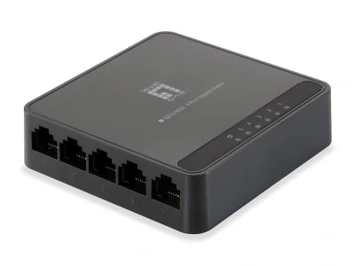 NET SWITCH 5PORT 10/100/1000M/GEU-0522 LEVELONE