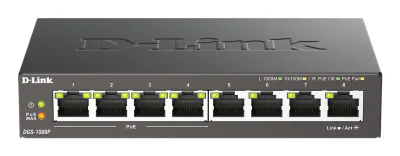 NET SWITCH 8PORT 10/100/1000/4POE DGS-1008P D-LINK