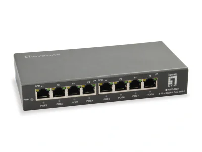 NET SWITCH 8PORT 10/100/1000M/GEP-0823 LEVELONE